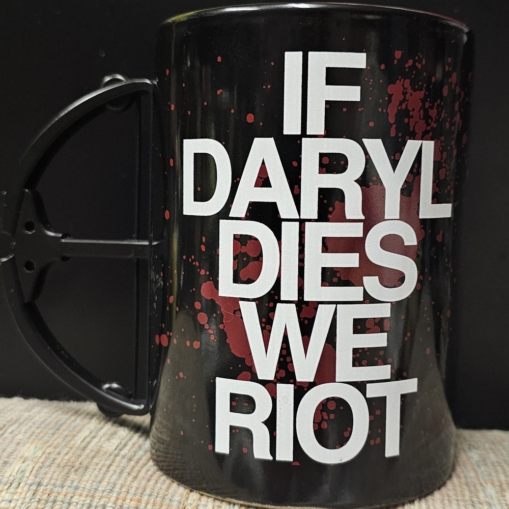 Black and Red Novelty Mug